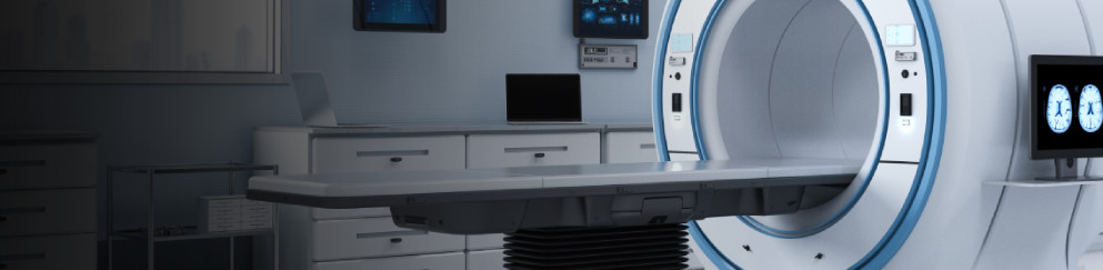 mri machine showing medical coating capability